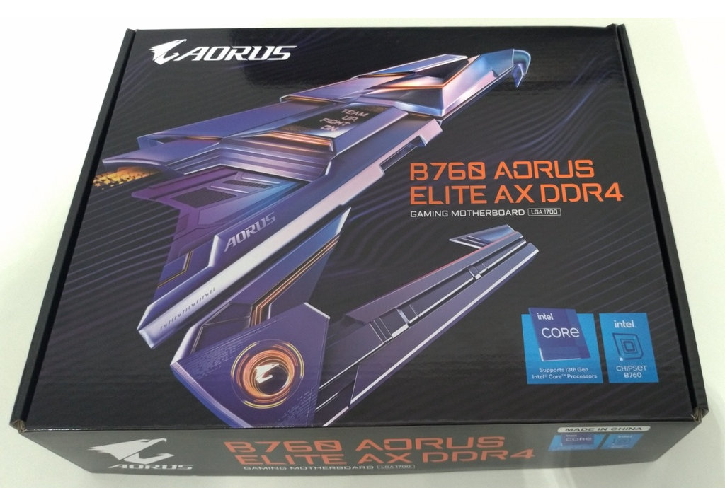 gigabyte aorus elite b760 ddr4 1 1 หลุดภาพเมนบอร์ด Intel B760 รุ่นกลางใหม่ล่าสุดพร้อมรองรับ DDR4 ใช้งานกับซีพียู Intel 13th Gen รหัส Raptor Lake รุ่นใหม่ล่าสุด 