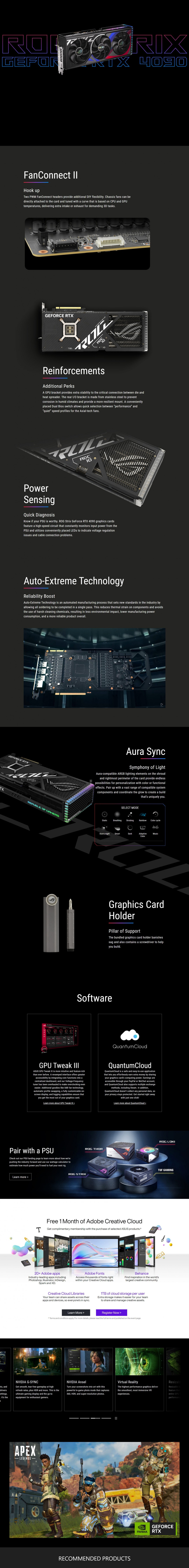 b ASUS ROG Strix GeForce RTX™ 4090 OC Edition 24GB GDDR6X Review