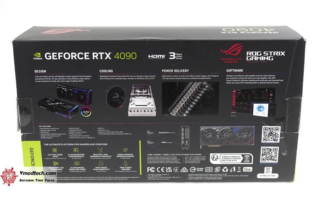 tpp 1858 ASUS ROG Strix GeForce RTX™ 4090 OC Edition 24GB GDDR6X Review