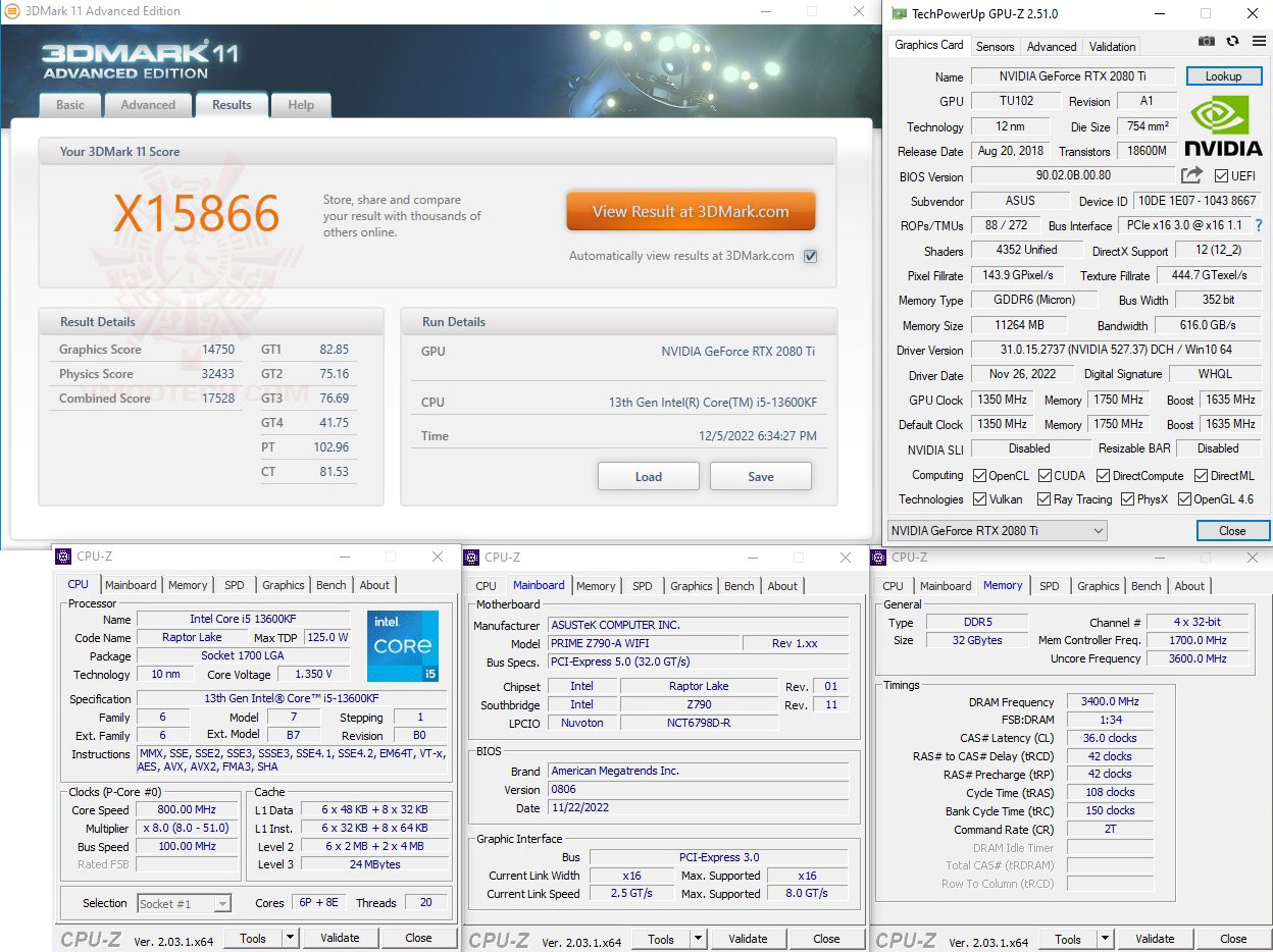 11x ASUS PRIME Z790 A WIFI REVIEW