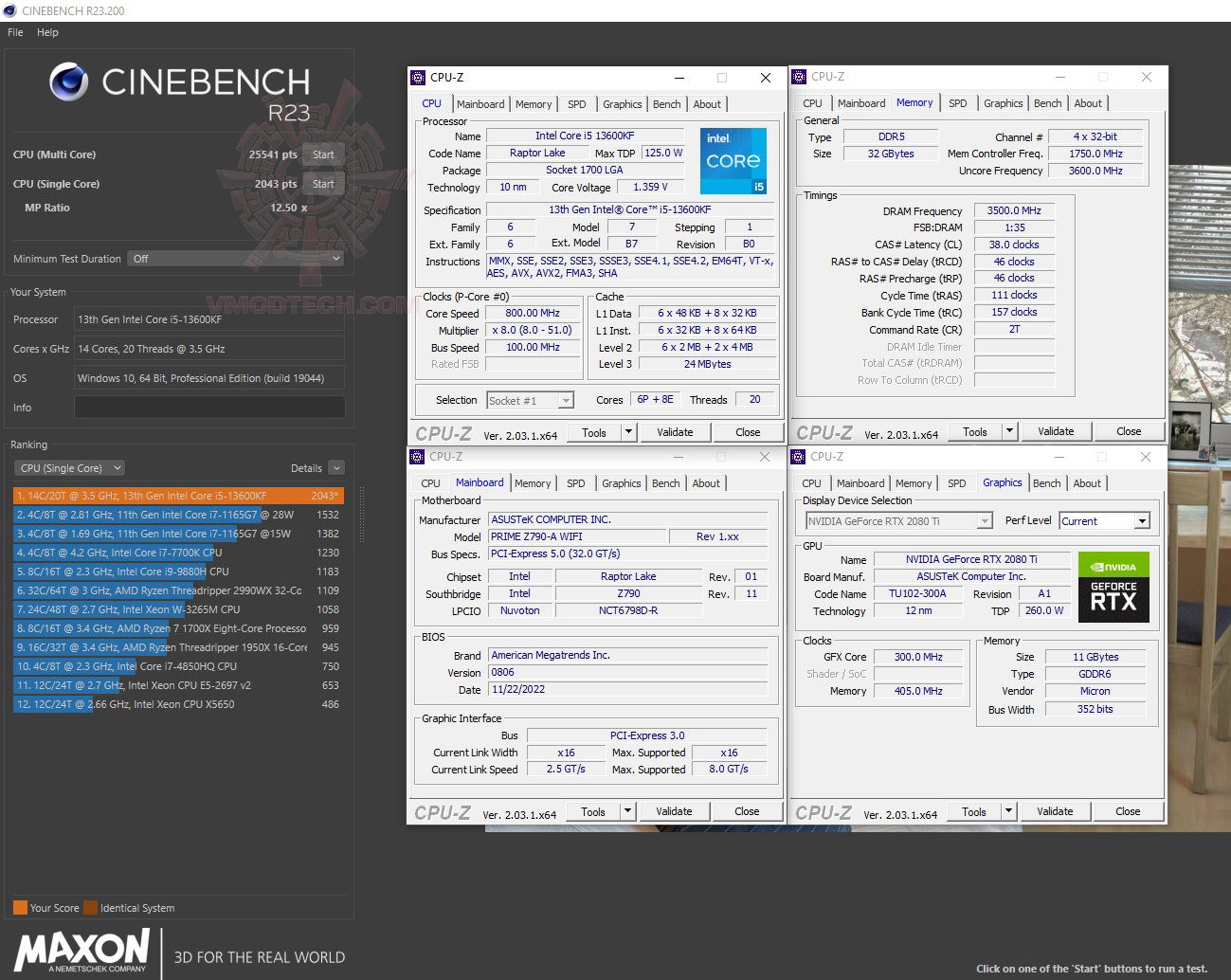 c23 ASUS PRIME Z790 A WIFI REVIEW