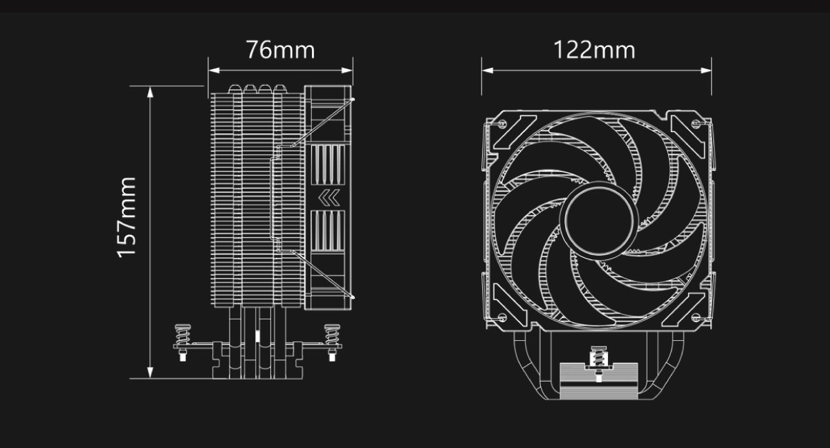 e0b89be0b8a3e0b8b0e0b881e0b8ade0b89a 10 Ascenti เปิดตัว Cooling Zalman น้องใหม่ CNPS9X Performa Black เย็นเงียบถึงใจ ระบายความร้อนได้ดี