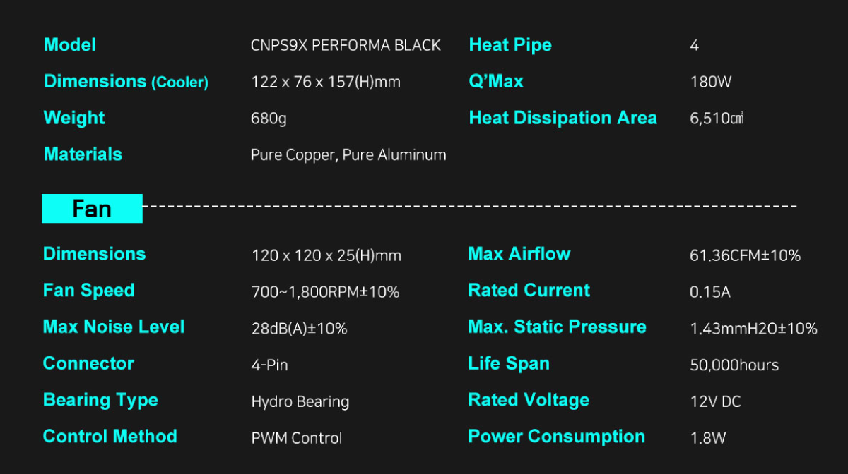 e0b89be0b8a3e0b8b0e0b881e0b8ade0b89a 11 Ascenti เปิดตัว Cooling Zalman น้องใหม่ CNPS9X Performa Black เย็นเงียบถึงใจ ระบายความร้อนได้ดี