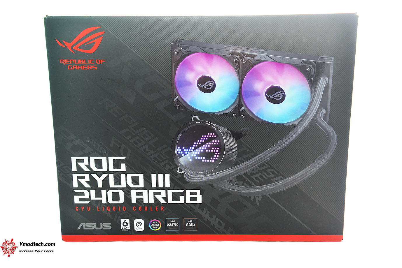 dsc 1545 ROG RYUO III 240 ARGB AIO LIQUID COOLER REVIEW