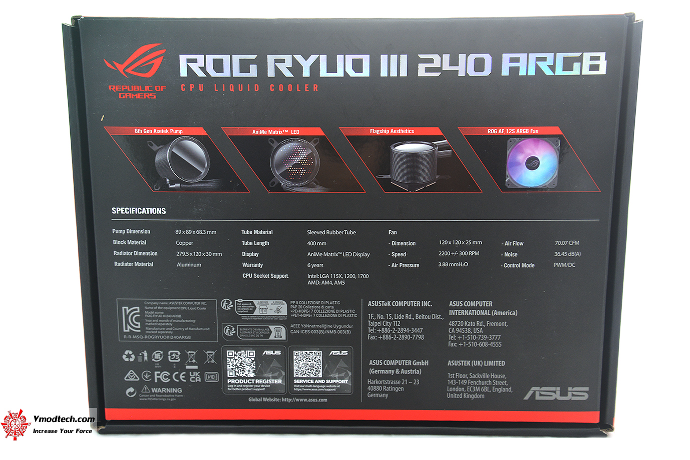 dsc 1549 ROG RYUO III 240 ARGB AIO LIQUID COOLER REVIEW