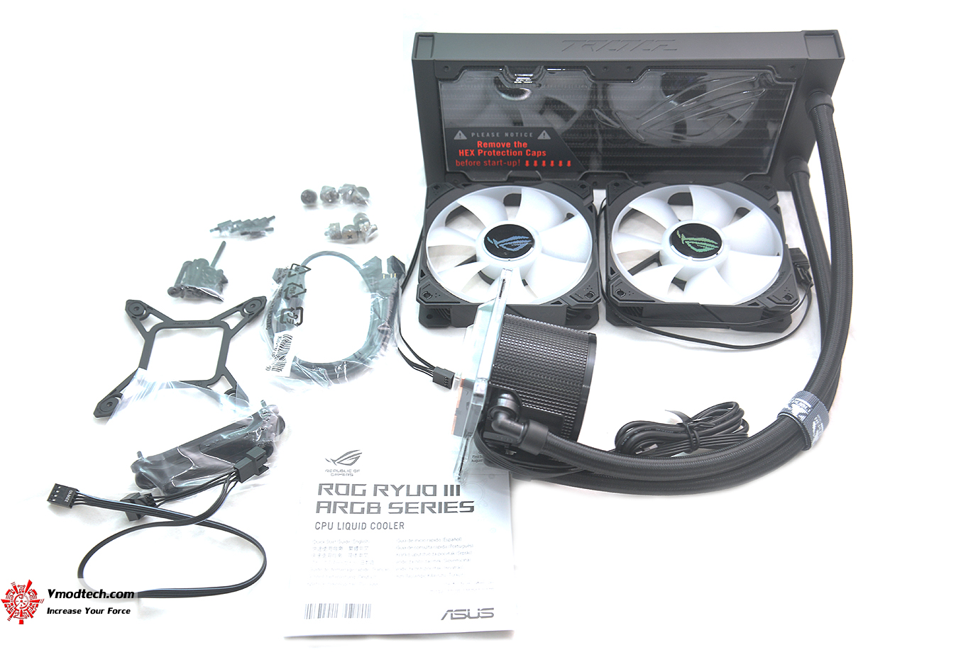dsc 1569 ROG RYUO III 240 ARGB AIO LIQUID COOLER REVIEW