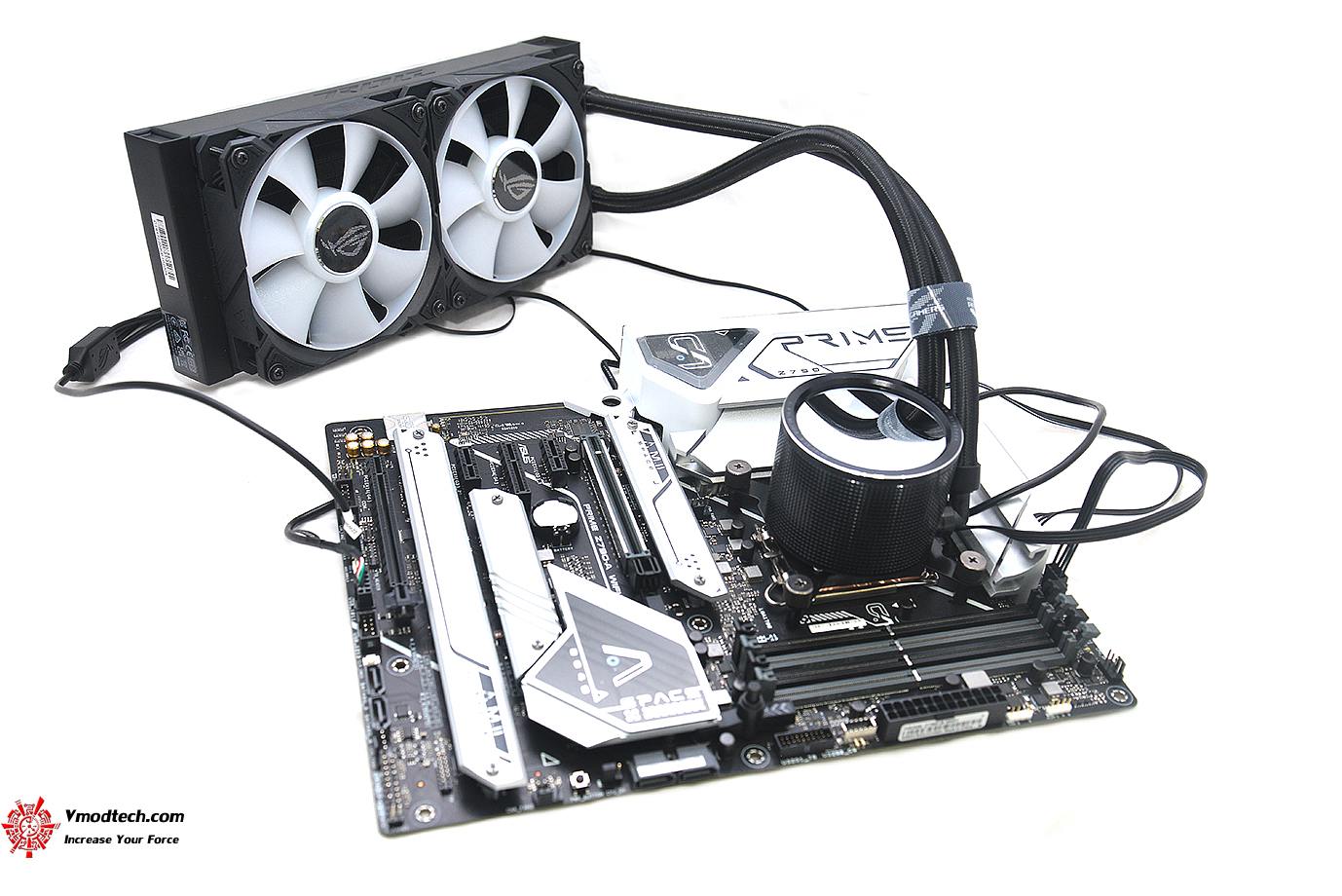 dsc 1843 ROG RYUO III 240 ARGB AIO LIQUID COOLER REVIEW