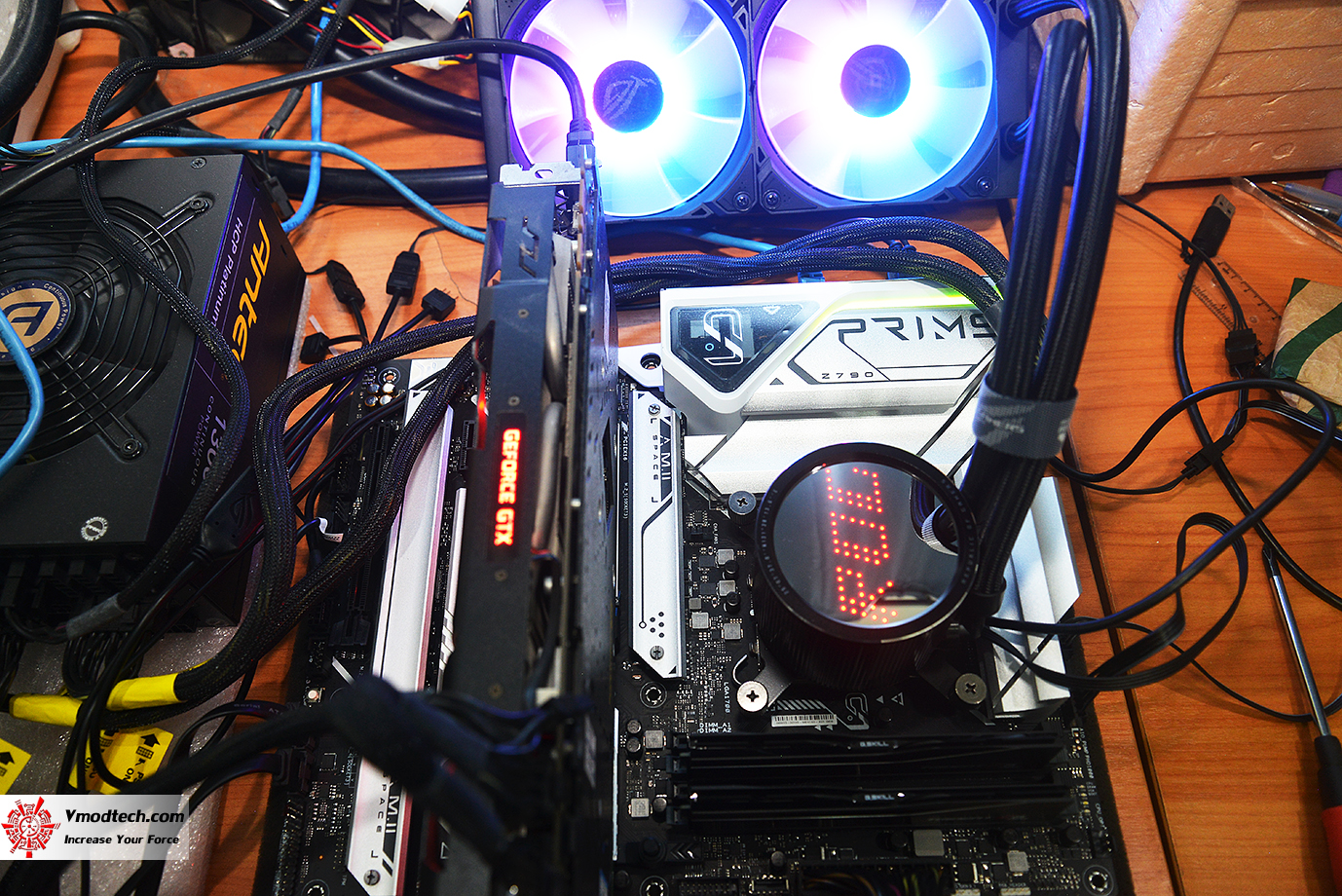 dsc 1906 ROG RYUO III 240 ARGB AIO LIQUID COOLER REVIEW