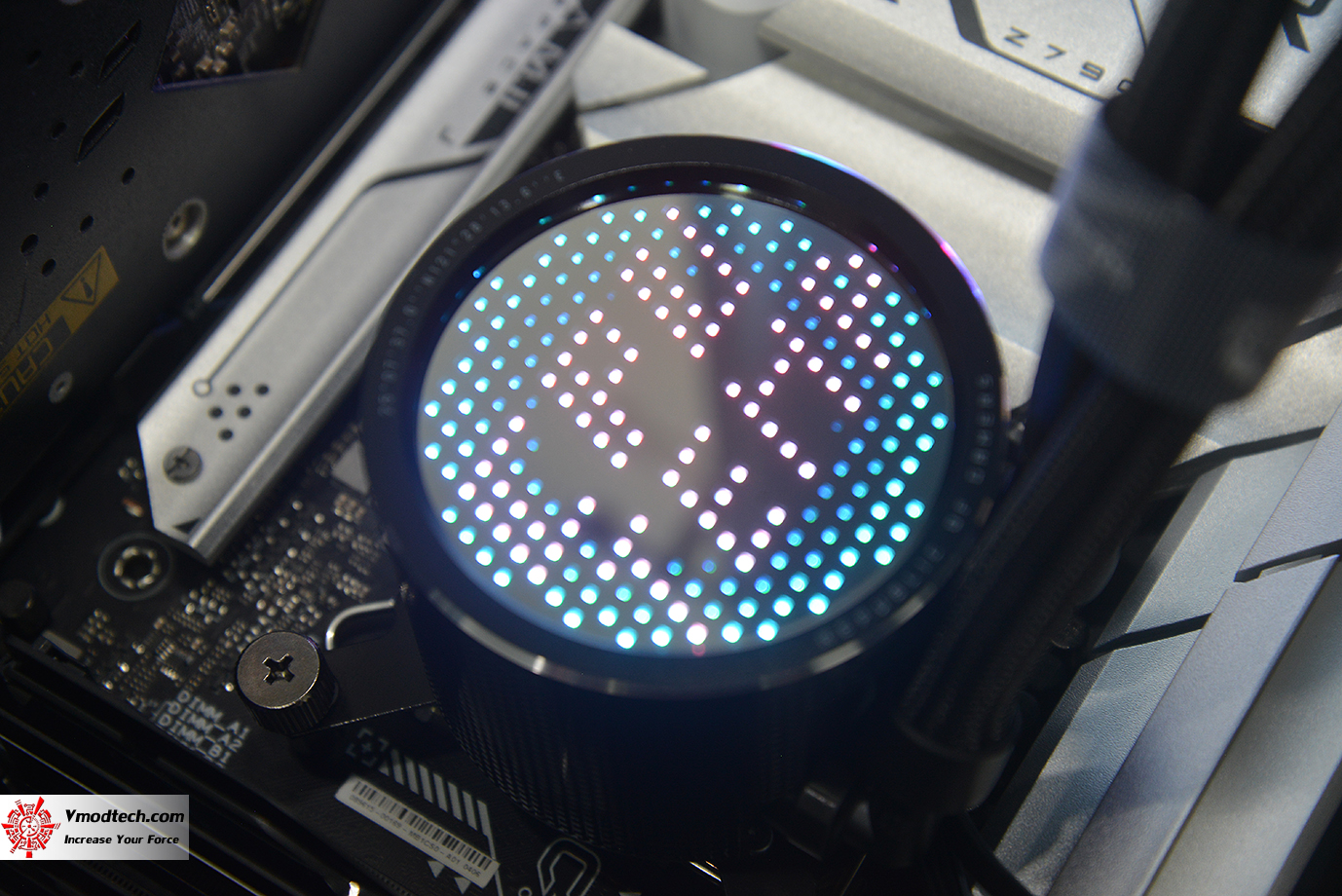 dsc 1964 ROG RYUO III 240 ARGB AIO LIQUID COOLER REVIEW