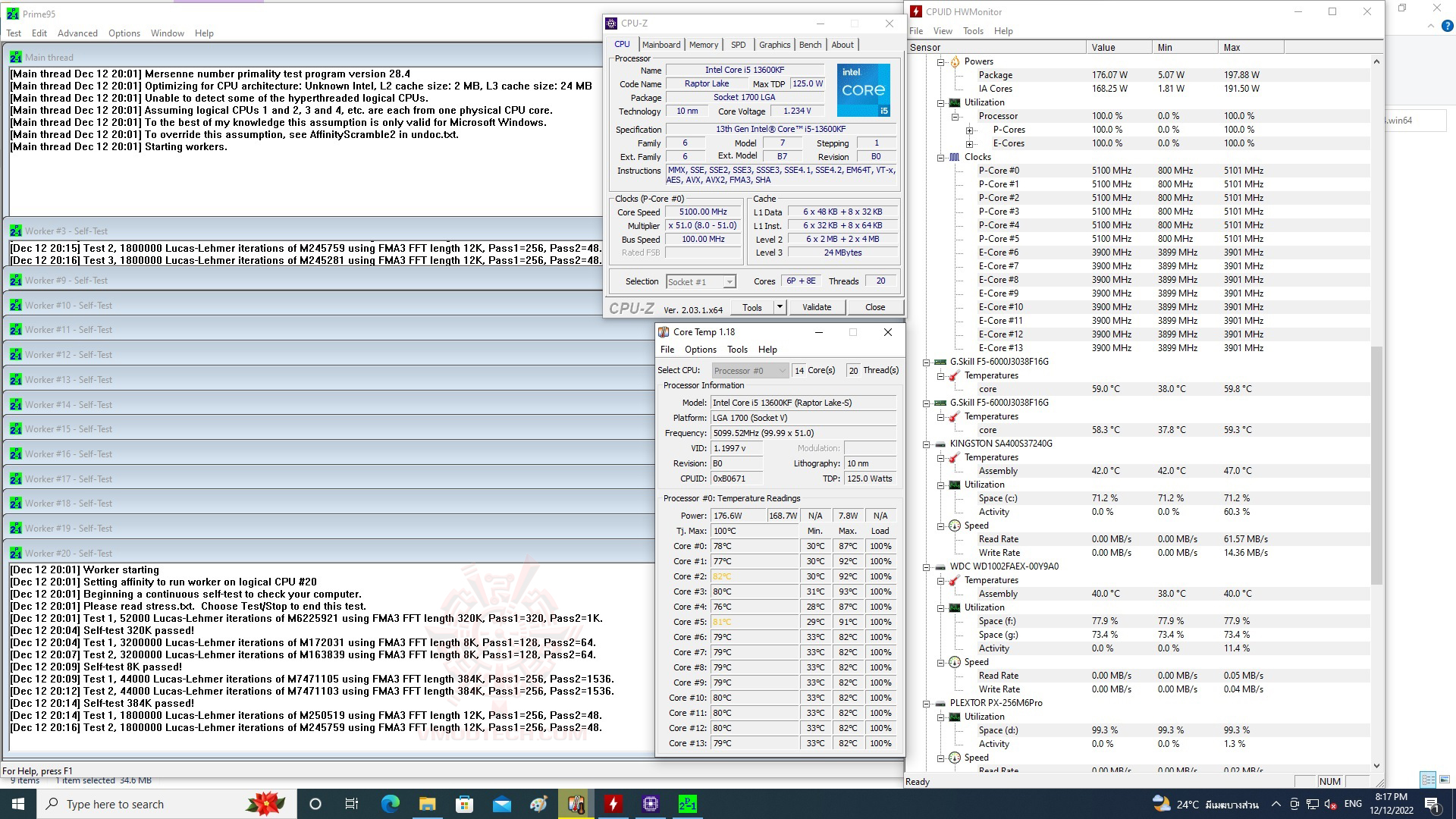p95 2 ROG RYUO III 240 ARGB AIO LIQUID COOLER REVIEW