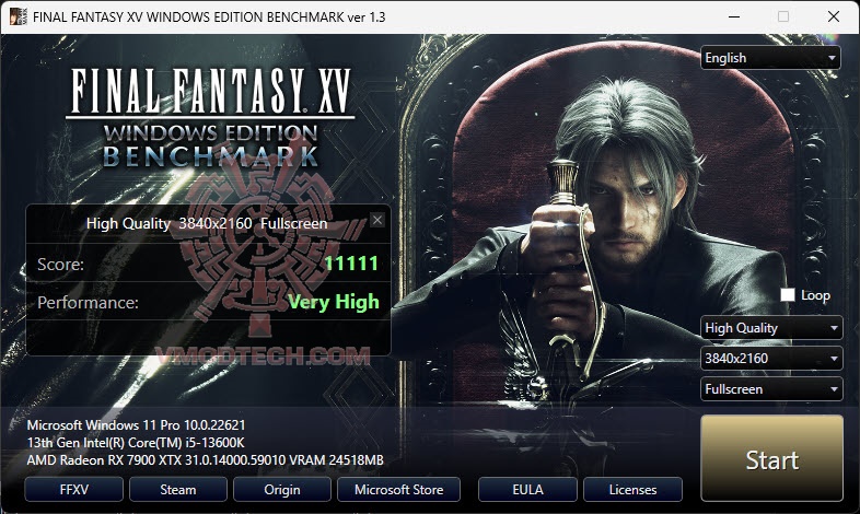 ff4k ff4k Sapphire NITRO+ AMD Radeon™ RX 7900 XTX Vapor X 24GB Review