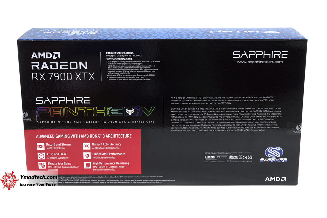 tpp 1942 Sapphire NITRO+ AMD Radeon™ RX 7900 XTX Vapor X 24GB Review