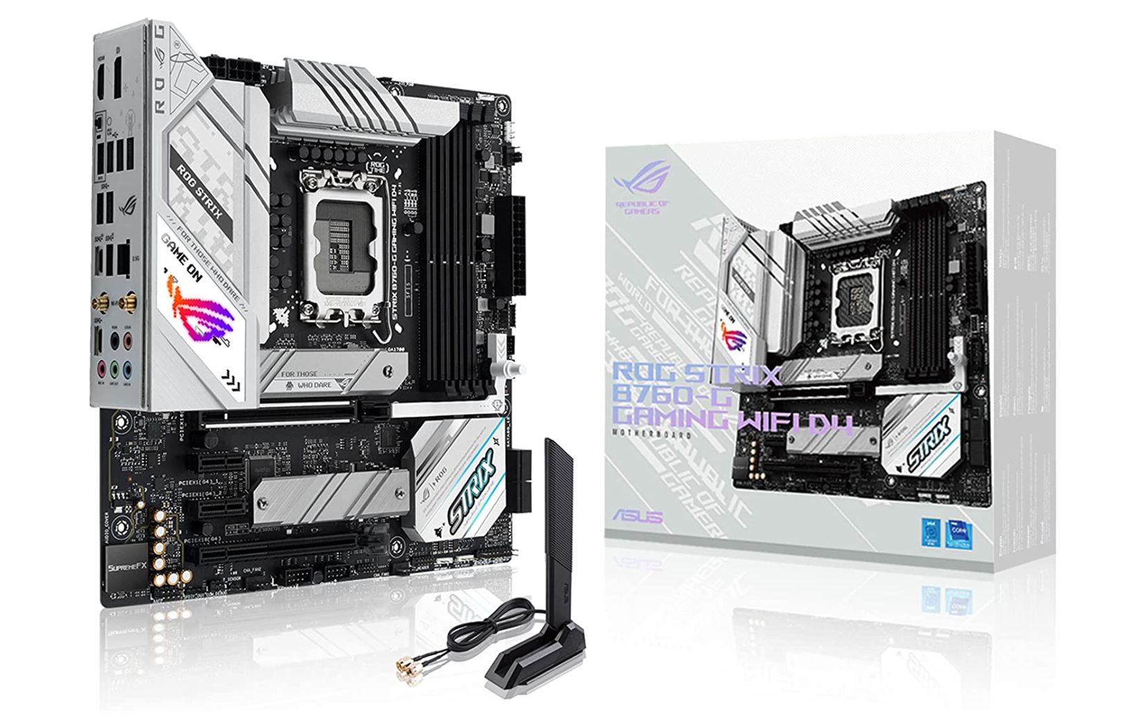 asus rog strix b760 g gaming wifi d4 1 videocardz เอซุสเผยภาพเมนบอร์ด ASUS H770/B760 ระดับกลางรุ่นใหม่ล่าสุดราคาอยู่ที่ประมาณ €164   €336 ยูโรหรือประมาณ 6,XXXบาท   12,XXXบาท 