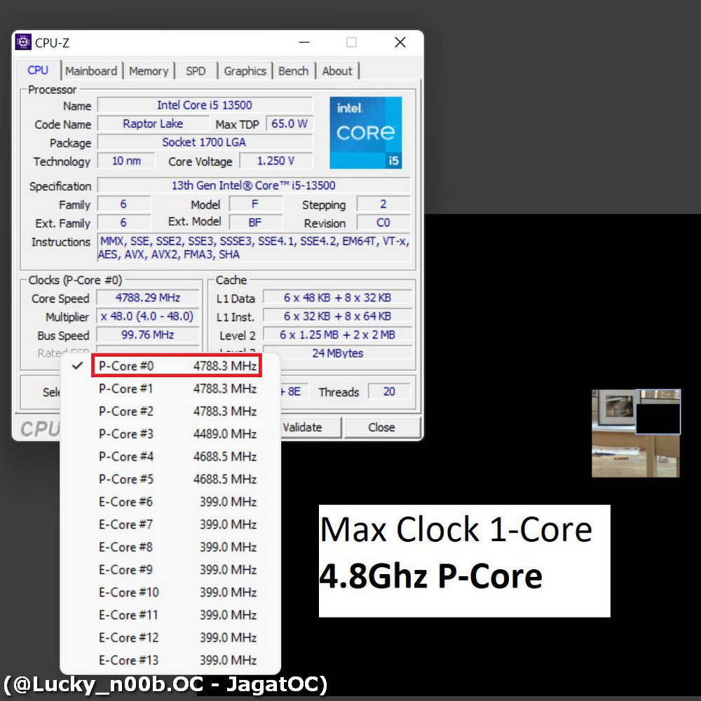 13500 หลุดผลทดสอบ Intel Core i5 13500 รุ่นใหม่ล่าสุด Non K กินไฟ 65W ประสิทธิภาพแรงเกือบเท่า Core i5 12600 และ i7 12700K กันเลยทีเดียว