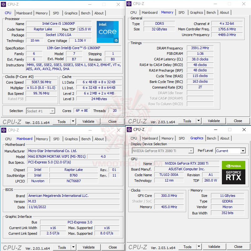 cpuid-mem-7200 cpuid mem 7200 MSI MAG B760M MORTAR WIFI REVIEW