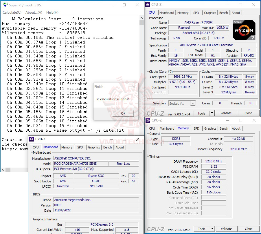 s1 52 oc ASUS ROG CROSSHAIR X670E GENE REVIEW