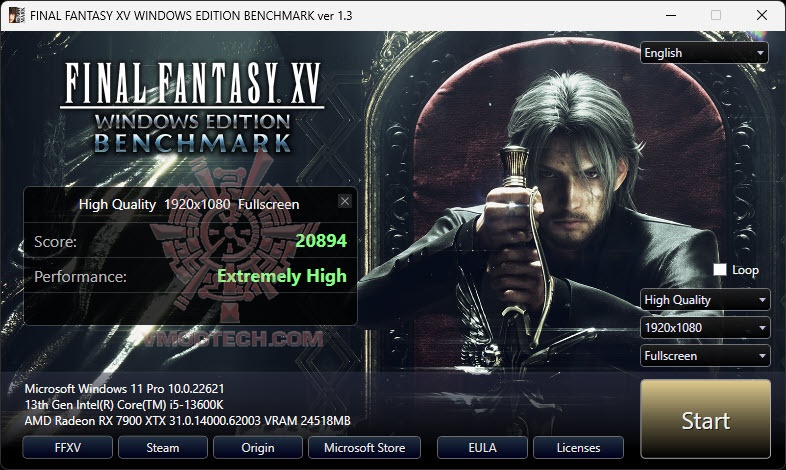 ffhd ASUS TUF Gaming Radeon™ RX 7900 XTX OC Edition 24GB GDDR6 Review
