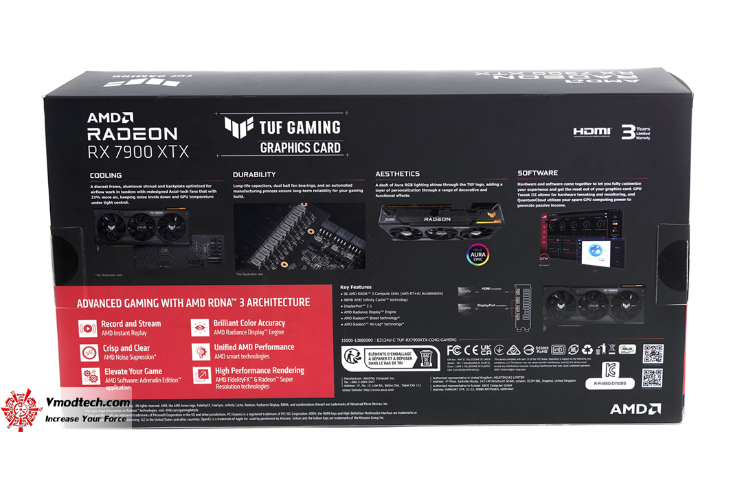 tpp 2052 ASUS TUF Gaming Radeon™ RX 7900 XTX OC Edition 24GB GDDR6 Review