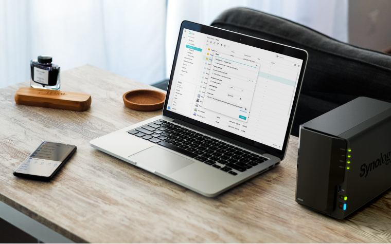 ds223-access ds223 access Synology ® DiskStation DS223 แพลตฟอร์มการจัดการข้อมูลสำหรับบ้านและสำนักงานขนาดเล็ก