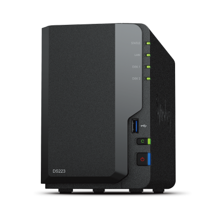 image image Synology ® DiskStation DS223 แพลตฟอร์มการจัดการข้อมูลสำหรับบ้านและสำนักงานขนาดเล็ก