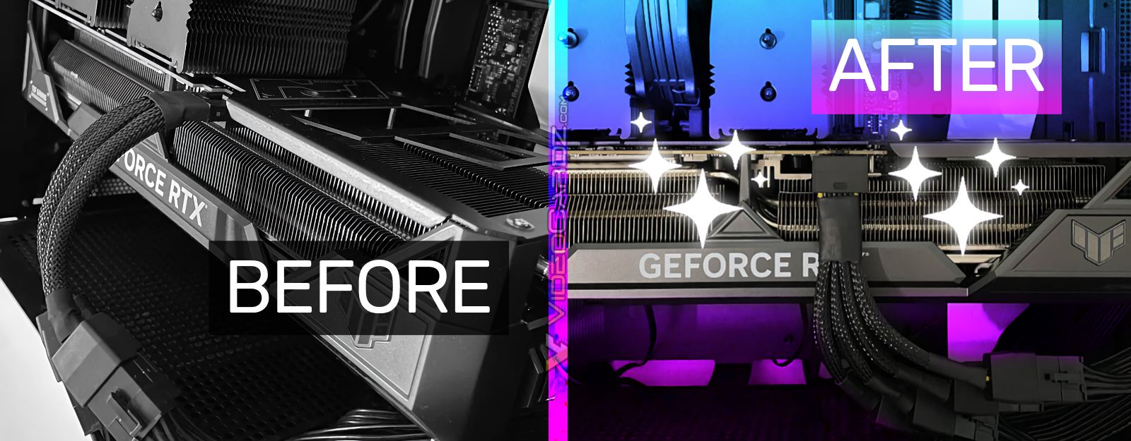 มาแล้ว!! สายไฟ 12VHPWR แบบเข้ามุม 90องศาจากทาง ModDIY และ Cablemod