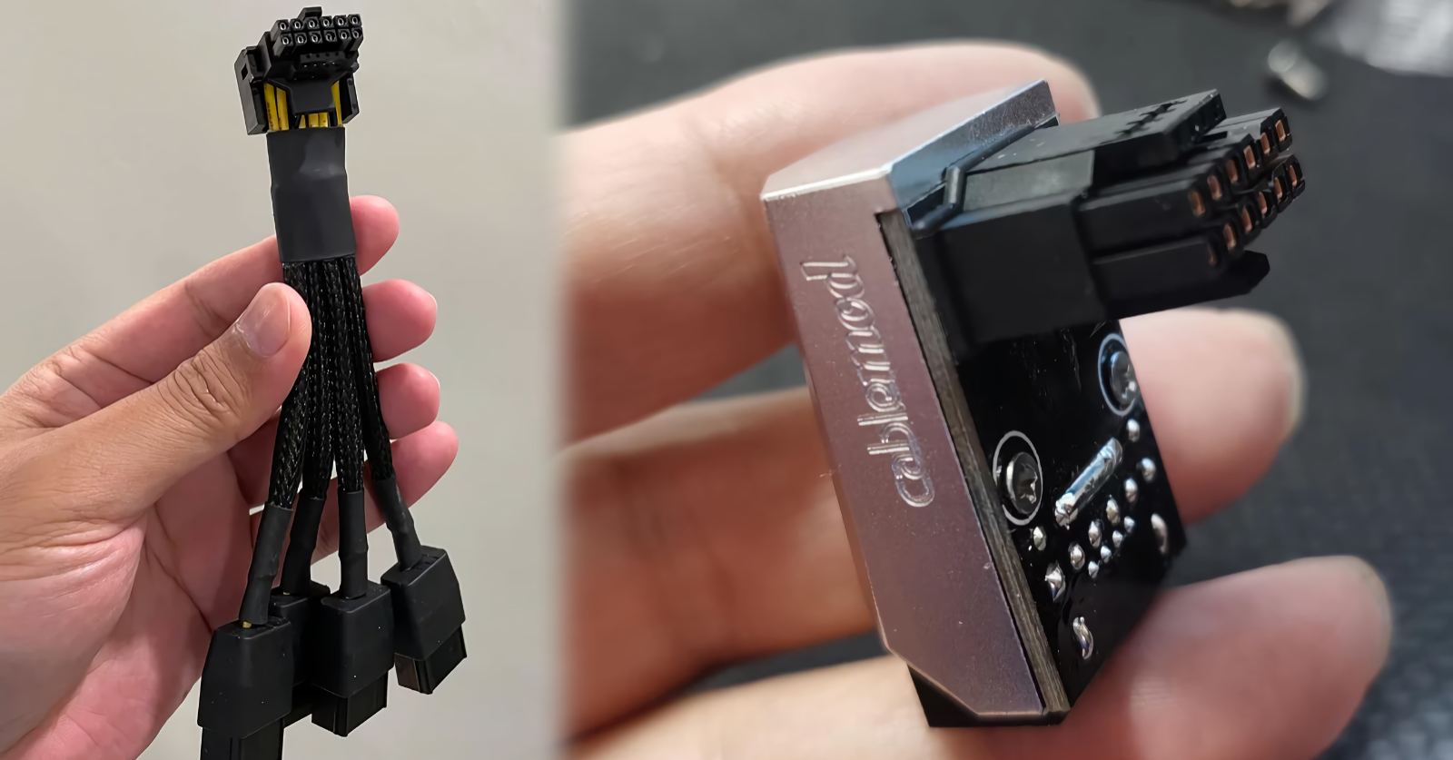 มาแล้ว!! สายไฟ 12VHPWR แบบเข้ามุม 90องศาจากทาง ModDIY และ Cablemod