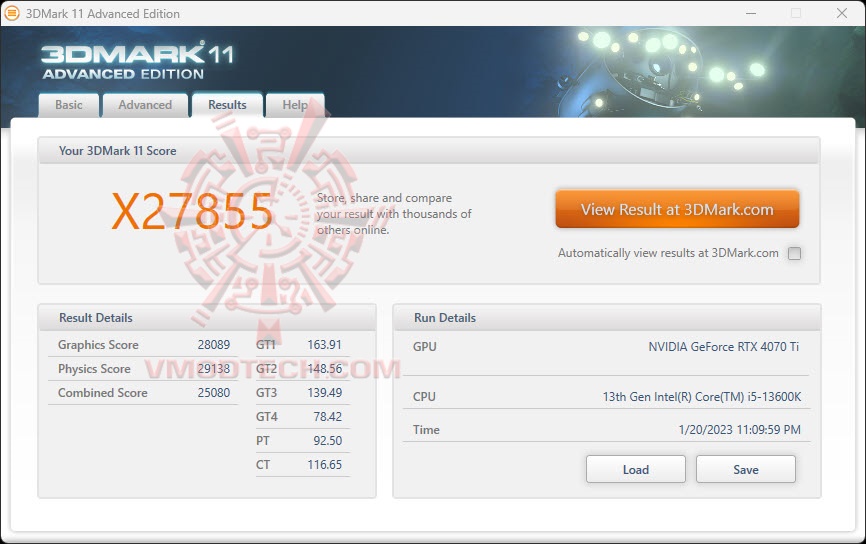 11xoc ASUS TUF Gaming GeForce RTX™ 4070 Ti 12GB GDDR6X Review