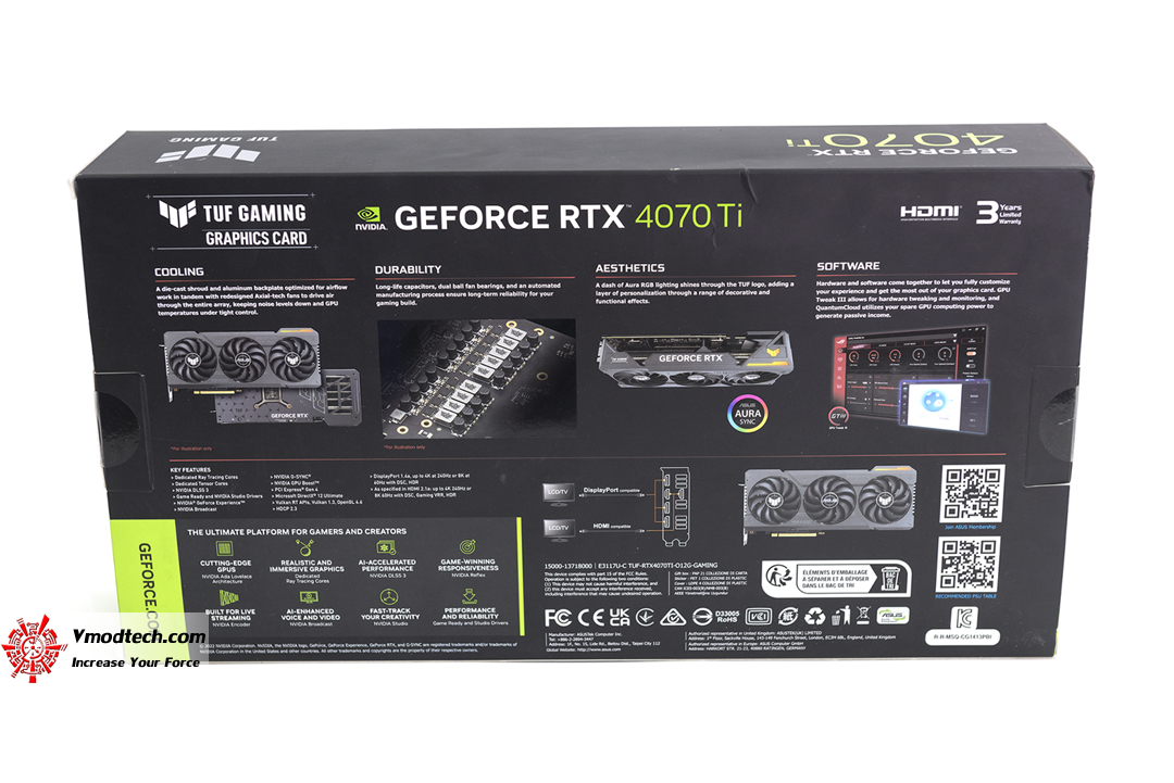 tpp 2066 ASUS TUF Gaming GeForce RTX™ 4070 Ti 12GB GDDR6X Review