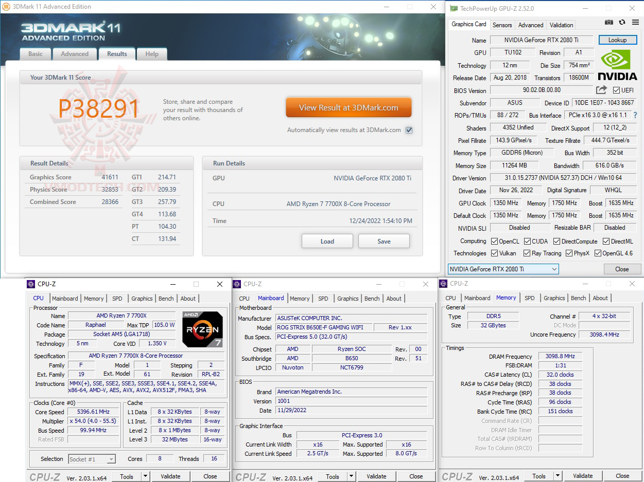 11x1 AMD RYZEN 7 7700X PROCESSOR REVIEW