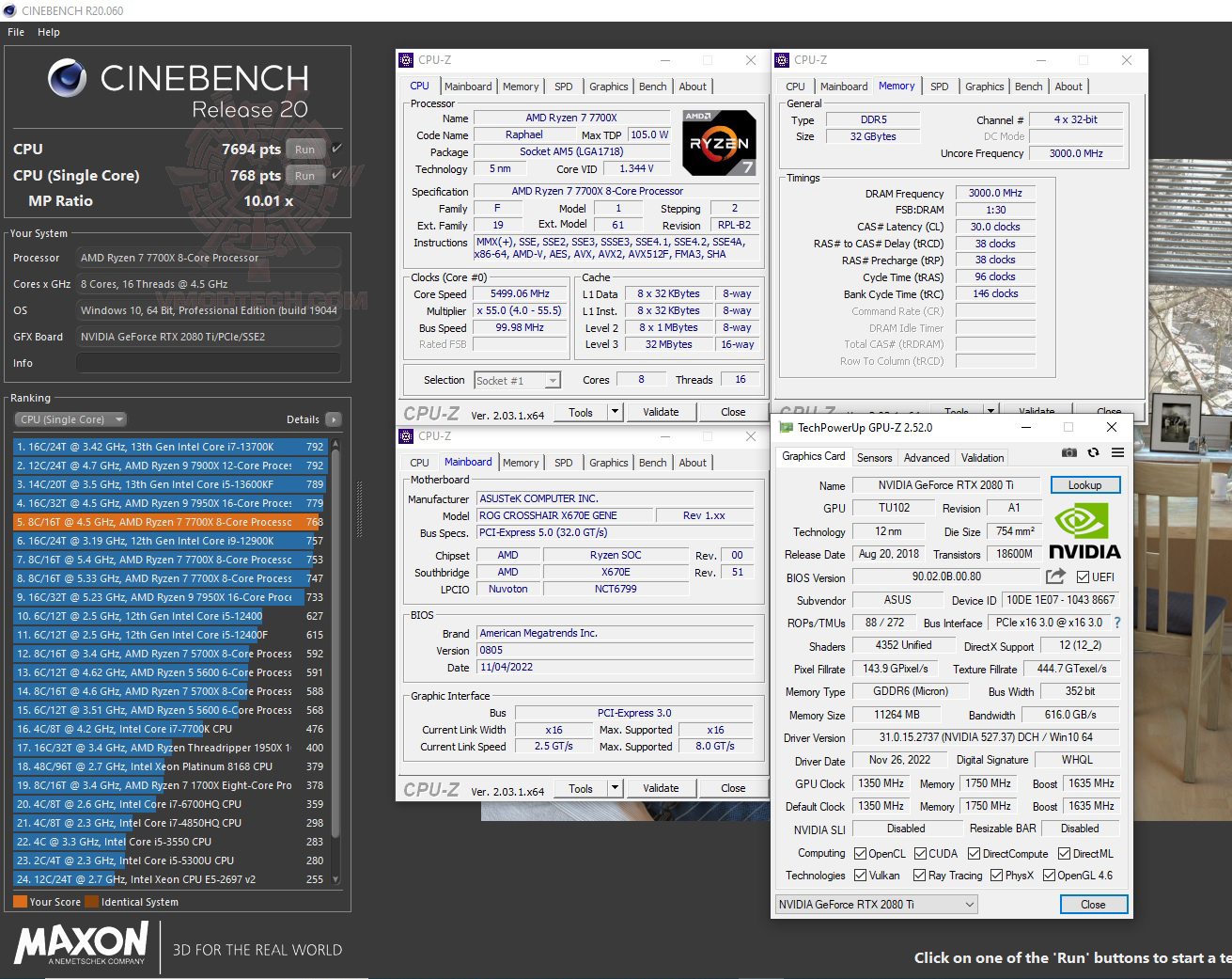 c20 AMD RYZEN 7 7700X PROCESSOR REVIEW