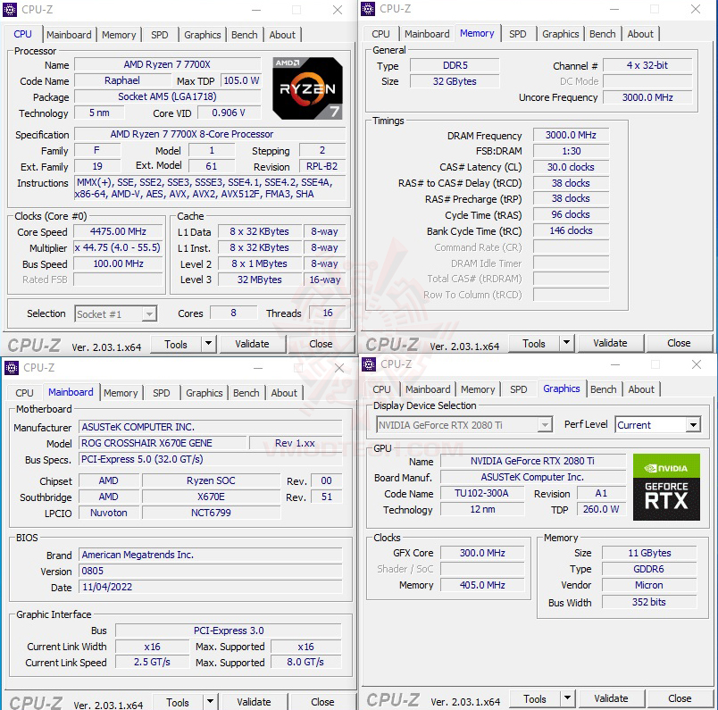 cpuid1 AMD RYZEN 7 7700X PROCESSOR REVIEW