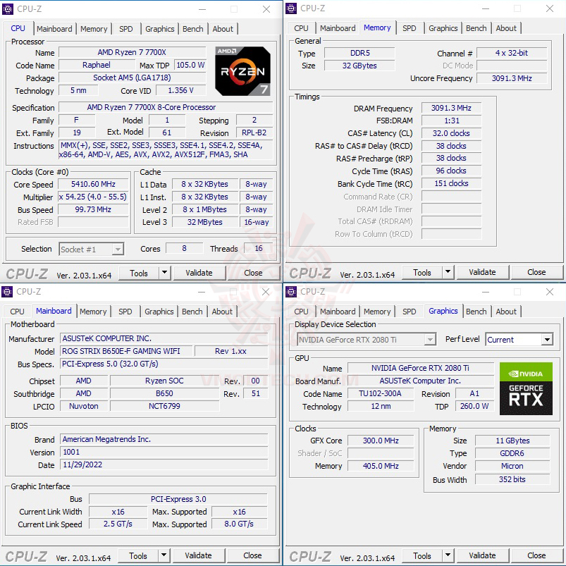 cpuid54 AMD RYZEN 7 7700X PROCESSOR REVIEW