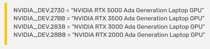 2023 02 11 12 35 04 เผยข้อมูลการ์จอ NVIDIA RTX 5000 “Ada Generation” คาดเป็นการ์ดจอ Workstation Mobile ใช้งานในบรรดาแล็ปท็อปรุ่นใหม่ล่าสุด 