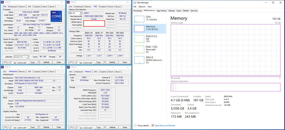 03 ปลดปล่อยพลังที่แท้จริง! MSI รองรับหน่วยความจำสูงสุด 192GB บนเมนบอร์ด Intel 700 Series