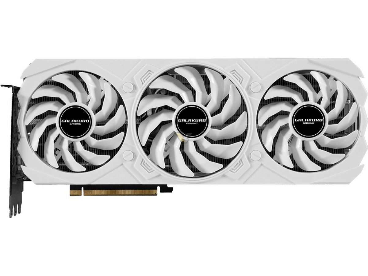 kuroutoshikou geforce rtx 4070 ti 12gb galakuro ex white oc 2 GALAX เปิดตัวการ์ดจอ GALAX GeForce RTX 4070 Ti GALAKURO รุ่นพิเศษ