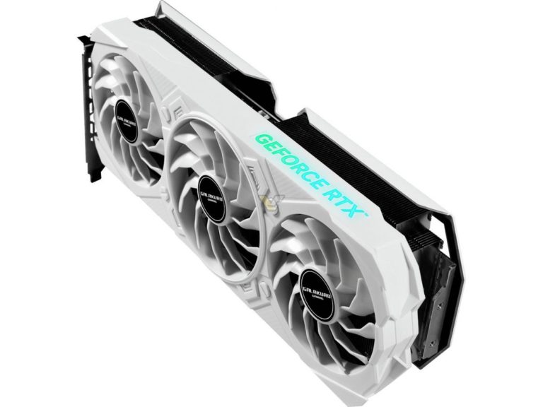kuroutoshikou geforce rtx 4070 ti 12gb galakuro ex white oc 5 768x576 GALAX เปิดตัวการ์ดจอ GALAX GeForce RTX 4070 Ti GALAKURO รุ่นพิเศษ