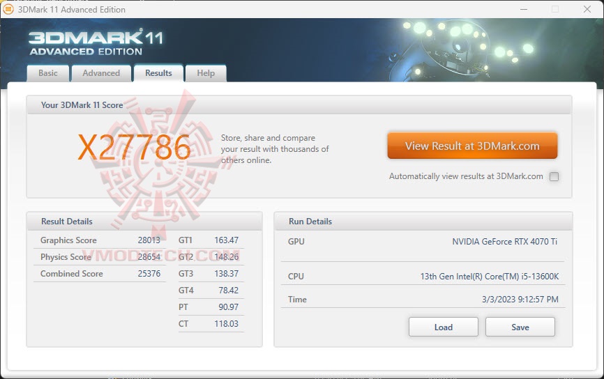 11xoc GALAX GeForce RTX™ 4070 Ti SG 1 Click OC Review