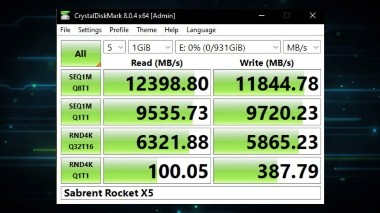 2023 03 10 22 58 57 Sabrent เปิดตัว Rocket X5 PCIe Gen5 SSD ตัวแรงด้วยประสิทธิภาพการอ่านด้วยความเร็วมากถึง 12398 MB/s 