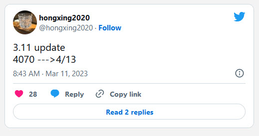 2023 03 12 11 20 35 ลือ!! การ์ดจอ NVIDIA GeForce RTX 4070 จะเปิดตัวในวันที่ 13 เมษายนที่จะถึงนี้