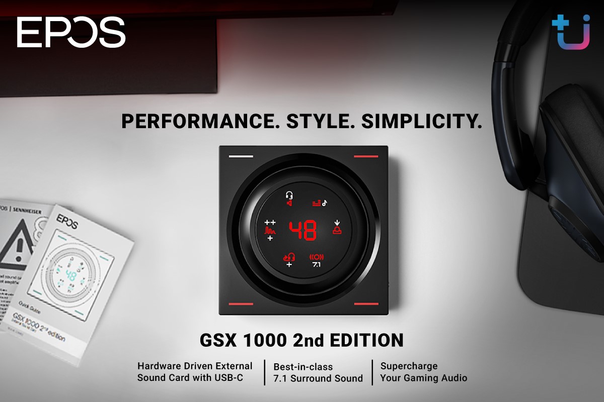 1 Ascenti เปิดตัว EPOS GSX 1000 2nd Edition สุดยอด External Sound Card ทรงพลัง ขอบอกเลย Best in Class !!
