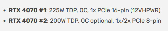 2023 03 21 12 10 49 เผย NVIDIA GeForce RTX 4070 รุ่นใหม่ล่าสุดอาจจะใช้ช่องต่อไฟเลี้ยงแบบ 16 pin 12VHPWR ที่รุ่น 225W และ 8 pin power connectors ที่รุ่น 200W เท่านั้น!!! 
