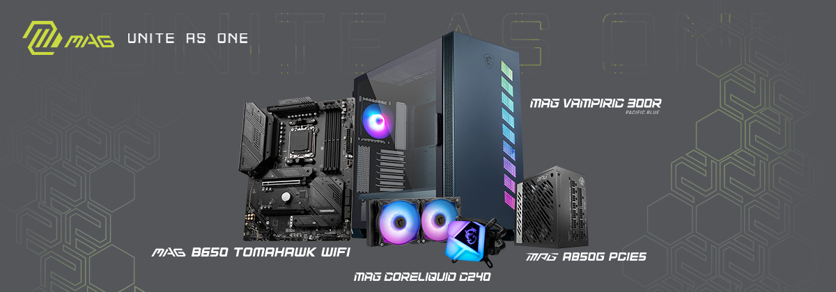 MSI แนะนำที่สุดของอุปกรณ์เกมมิ่ง พีซี ปี 2023 ด้วยผลิตภัณฑ์ยอดนิยมจากตระกูล AMD Ryzen 9 7950X3D และ AMD Ryzen 5 7600X 
