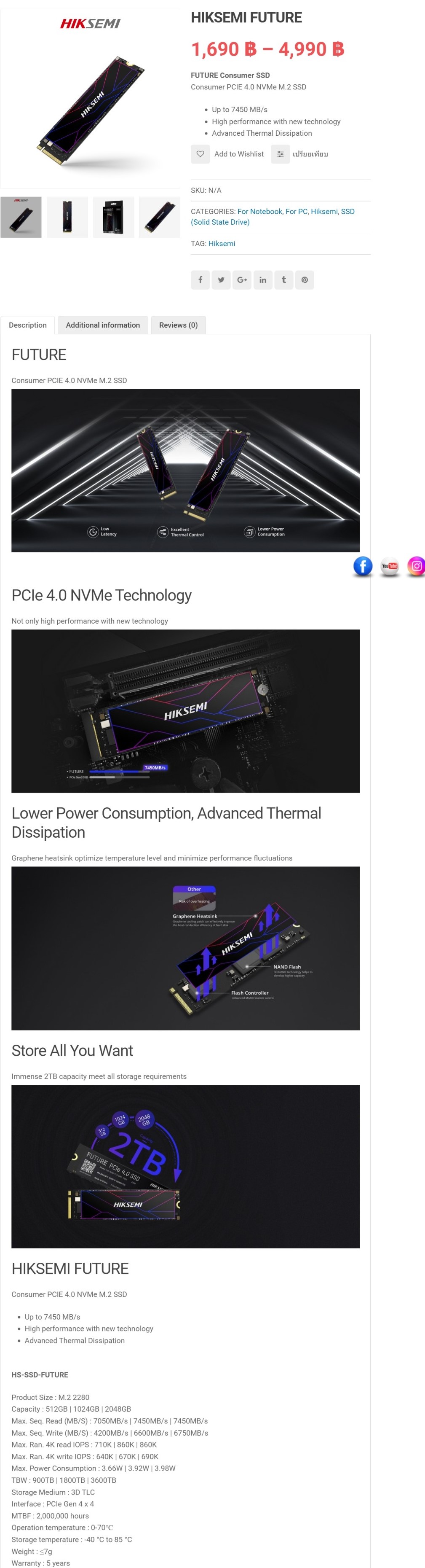  HIKSEMI Future PCIe 4.0 x 4 SSD 512 GB Review