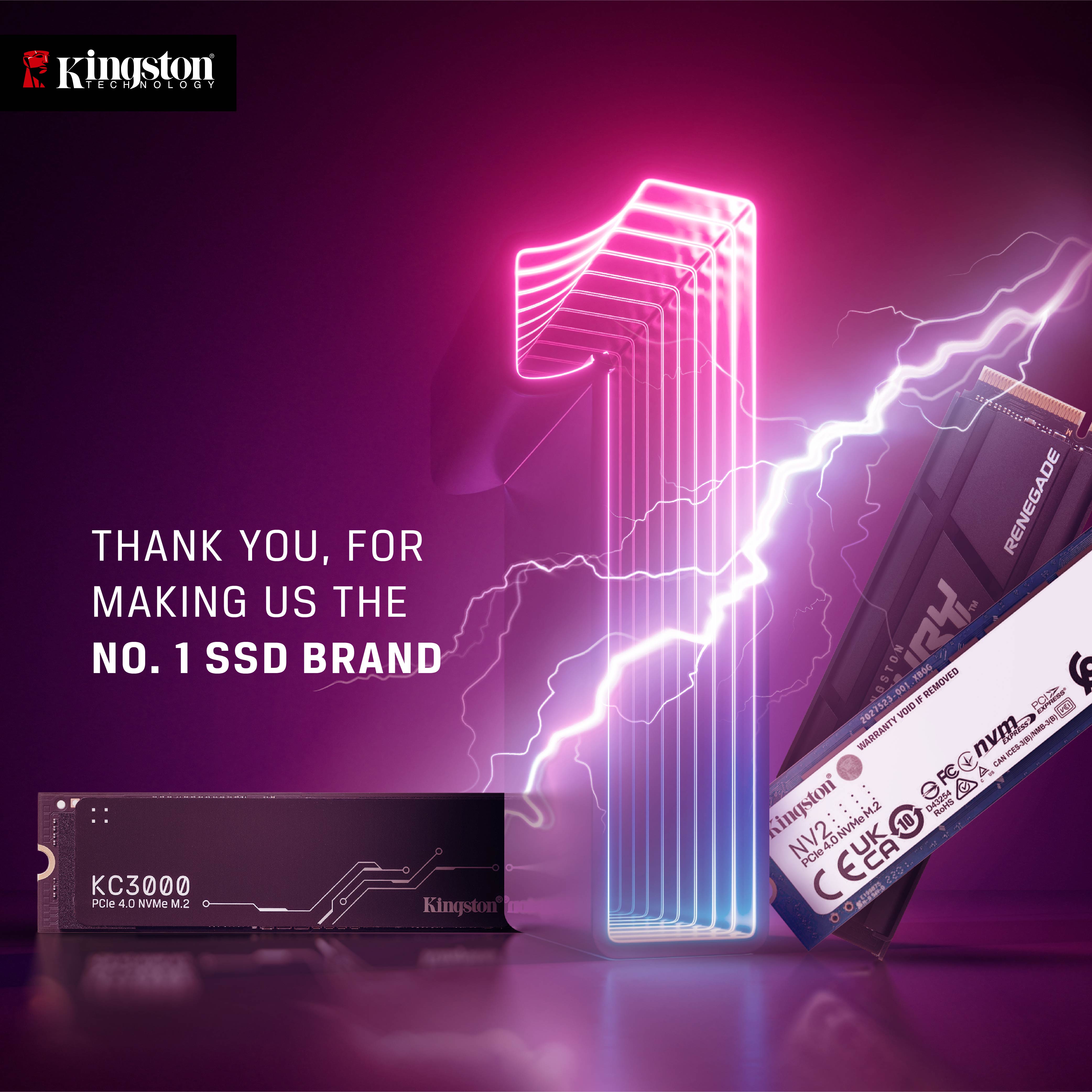 press photo kingston tops channel ssd shipments in 2022 Kingston Technology ถูกจัดอันดับให้เป็นผู้นำสำหรับการเป็นซัพพลายเออร์ SSD ในปี 2565