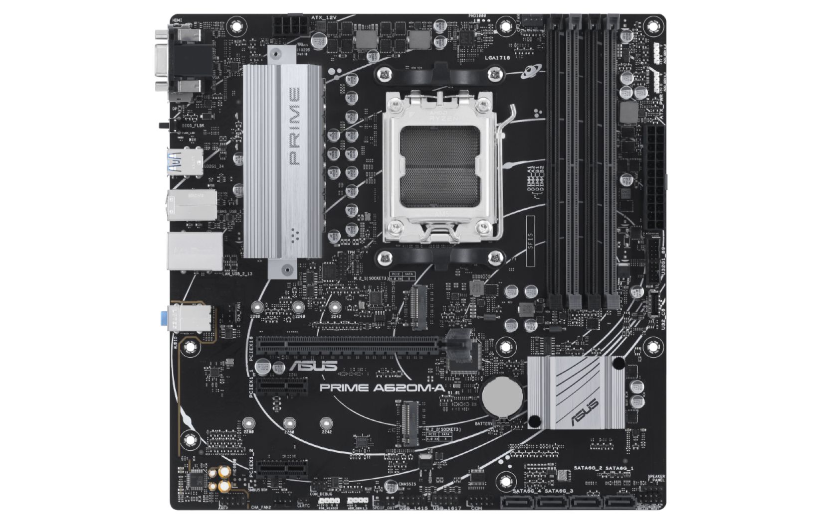 1-prime-a620m-a-2d_web_videocardz 1 prime a620m a 2d web videocardz ASUS เปิดตัวเมนบอร์ดรุ่นเล็ก AMD A620 ชิปเซ็ตรุ่นใหม่ล่าสุดในซีรี่ย์ TUF Gaming และ Prime ราคาเริ่มต้นที่ 139 ยูโร ประมาณ 5,151บาท