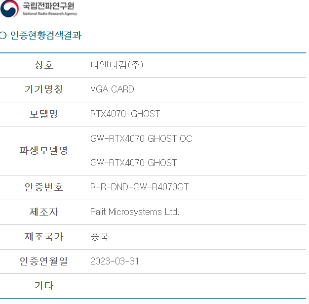gainward rtx4070 พบข้อมูลการ์ดจอ NVIDIA GeForce RTX 4070 มีจำหน่ายแล้วที่ร้านค้าปลีก