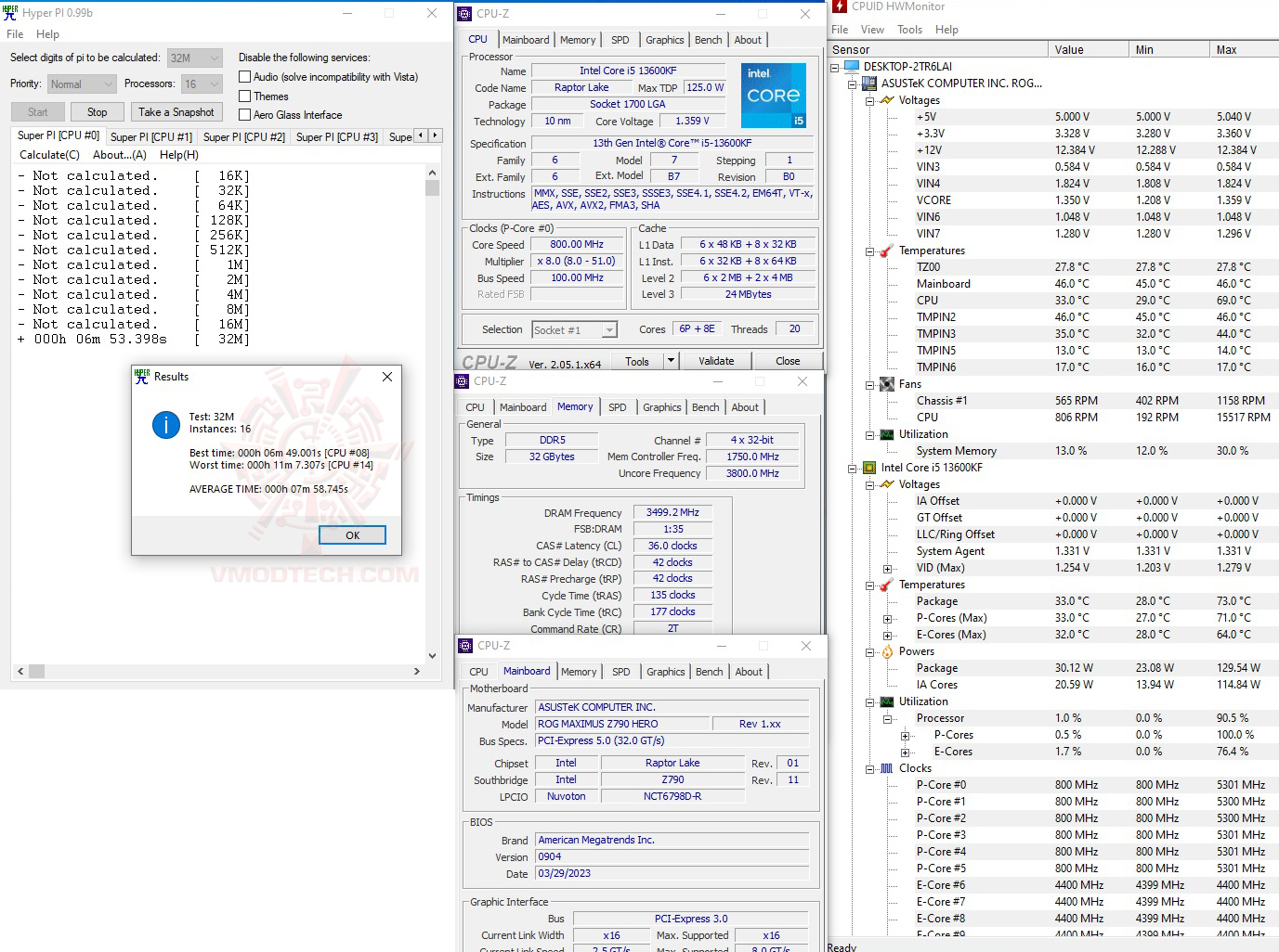 h32 ASUS ROG MAXIMUS Z790 HERO REVIEW