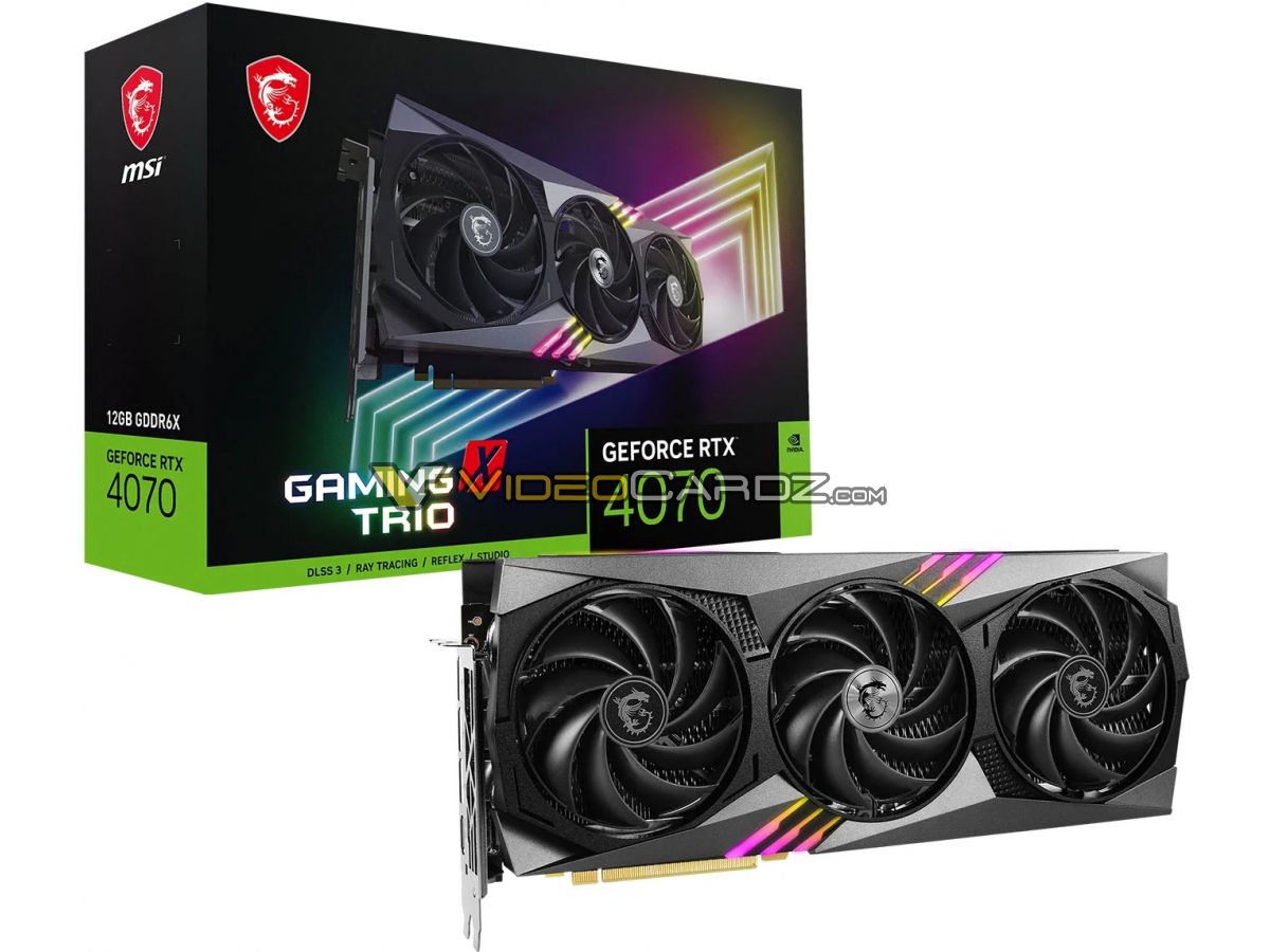 msi-geforce-rtx-4070-12gb-gaming-x-trio-1 msi geforce rtx 4070 12gb gaming x trio 1 หลุดภาพการ์ดจอ MSI GeForce RTX 4070 รุ่นใหม่ล่าสุดมีทั้งรุ่นใช้ไฟเลี้ยงแบบ 16พินและ 8พิน