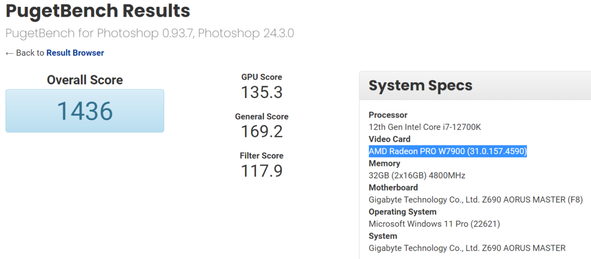 radeon pro w7900 1200x526 หลุดข้อมูลการ์ดจอ AMD Radeon Pro W7900 รุ่นใหม่ล่าสุดชิป Navi31 ที่ใช้งาน Workstation 