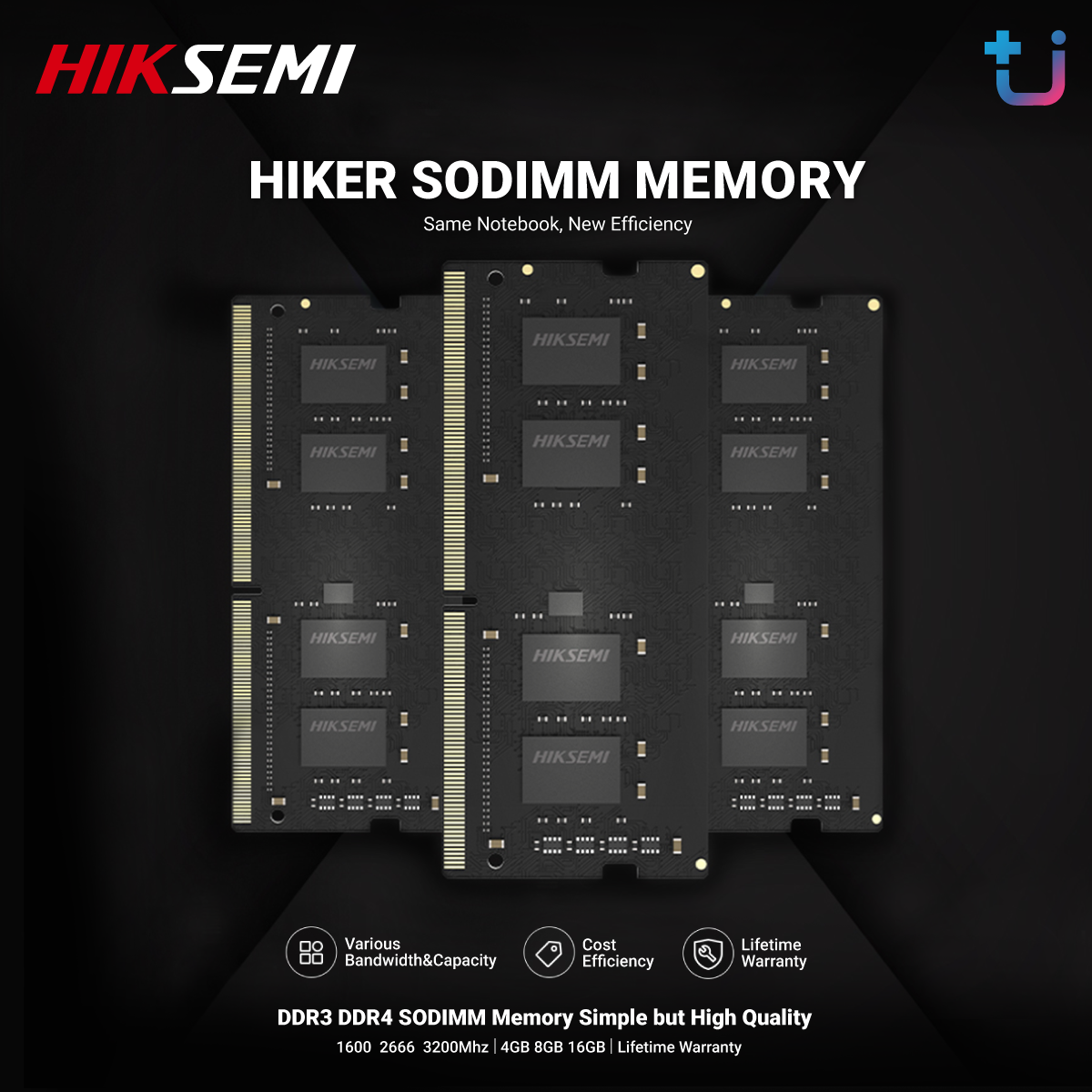 hiksemi-hiker hiksemi hiker Ascenti เปิดตัว HIKSEMI Armor และ Hiker หน่วยความจำคอมพิวเตอร์สุดคุ้ม ทั้ง PC และ Notebook
